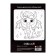 Cardboard of color A4, 10 sheets, 10 colors, magical (gold+silver), coated 230 g/m2