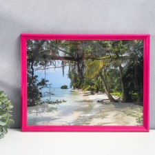 Photo frame tree C20x 30x40 cm, raspberry