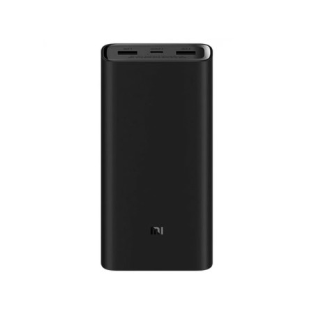External battery Xiaomi Mi 50W, 20,000 mAh, 2 USB, Type-C, 3A, indicator, black-2