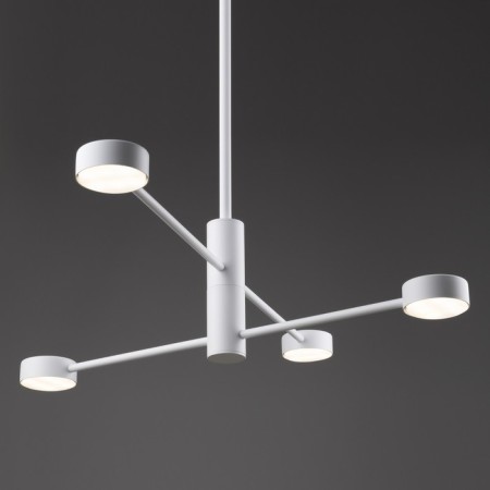 Freya FR5363CL-04W TACTIC, 845x845x775 mm ceiling lamp, GX53, 4x32W, white color-7