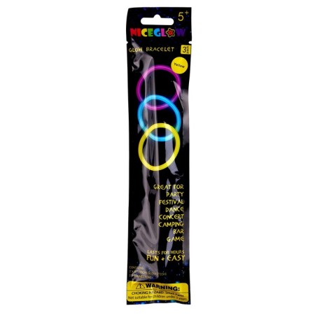 Neon stick "Bracelet", set of 3 pcs., Mix color-3