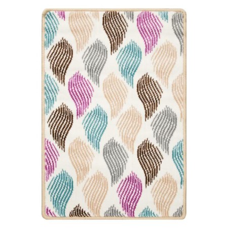 Rectangular solo carpet 80x150 cm, pp 100%, jute