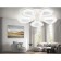 LED ceiling LED with Ambrella Light, Original, FA4030, 5XLED, 96 W, 7200LUM, 3000-6400K, white color.