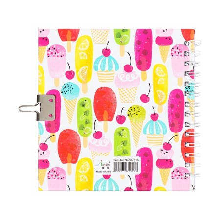 Gift notebook, 45 sheets, line, on the castle, on the crest, Eskimo (13x13.5cm)-5