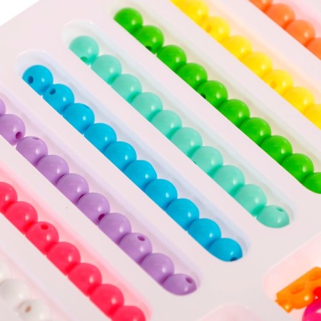 Set for creativity "Create bright bracelets" with numbers, brushes-9