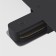 Connector L-shaped for the built-in track system Technical TRA002CL-11B, 9.5x9.5x2 cm, black color