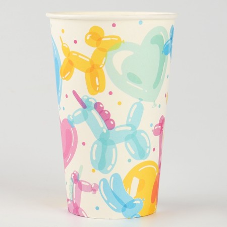 A single -paper glass of paper "balloons" 400 ml-1