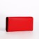 Women's wallet on magnet, red color