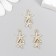 Decor for creativity metal, rhinestones "Two sea stars" 2x1.3 cm