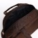 Sports bag with lightning, external pocket, long belt, brown color