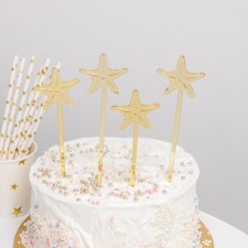 A set of toppers for the cake 