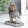 Souvenir Polystone "Elephant on the Slonia" on the stand silver 8x4x10 cm