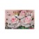 Carty clock is wall-mounted, interior "roses", silent, 30 x 20 cm