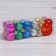 Set of balls plastic D-3 cm, 24 pcs "Winter Melody" Mix