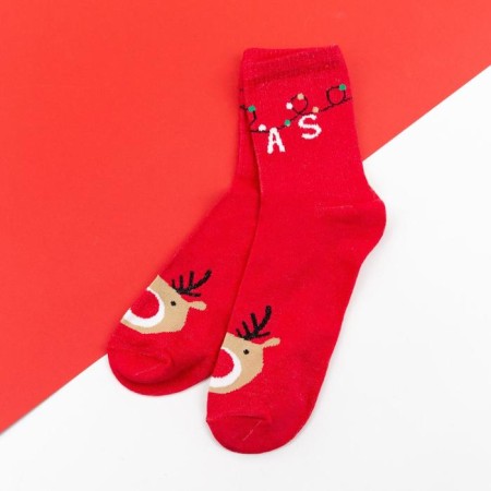New Year's socks KAFTAN "XMAS" p. 36-40 (23-25 ​​cm)
