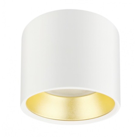 Lamp 1x12W GX53 9.6x9.6x8 cm, white/gold-2