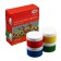 Paints finger 4 colors, 50 ml "Cartoons"