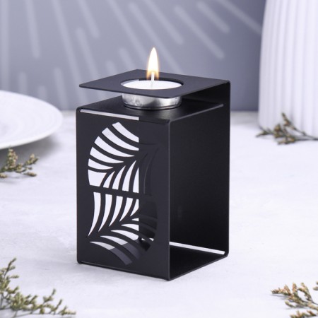 Brill -free "Palm sheet" 7x7x11.5 cm, black