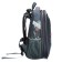 School backpack 38 x 30 x 16 cm, ergonomic back, Stavia "Martian cat", gray