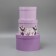 Set of hats 3 in 1, gift packaging, Lavender, 18 x 18 x 13–25 x 25 x 15 cm