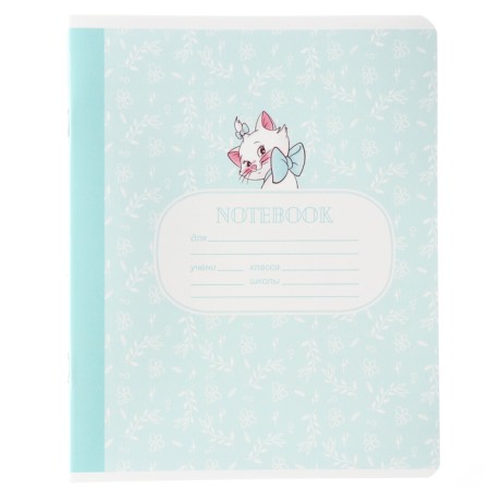 Notebook in the line of 18 sheets, 5 types of mix, cover coated cardboard, cats aristocrats-1