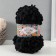 Yarn "Puffy Fine" 100% micropoliester 14.5m/100g (60 black)