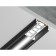 Profile aluminum invoice Ambrella Illumination Alum Profile, GP1700BK/BK, 2000x6x15.5 mm, black color, black disper