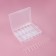 Upper forms for building in a container, C-bend, 120 pcs, transparent color