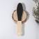 Feet heaps, sandpaper, bilateral, 23.6 cm, wooden