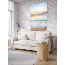 Decorative panel with photo printing 