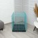 A cage with a hatch for dogs and cats, 85 x 60 x 70 cm, blue