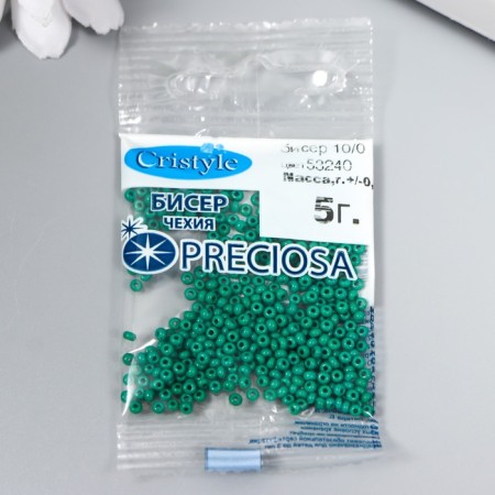 Czech Republic "Preciosa" 5g 10/0 (53240)