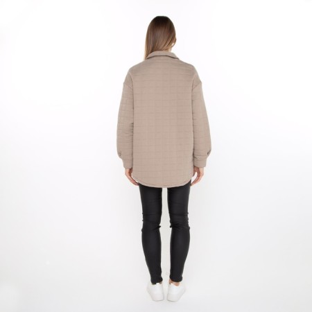 Female shirt, gray color, size 48-6