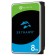 Seagate SATA-III 8TB ST8000VX010 Video Skyhawk hard drive (7200rpm) 256MB 3.5 "