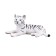 Figure Konik "White Tigeron (lying)"