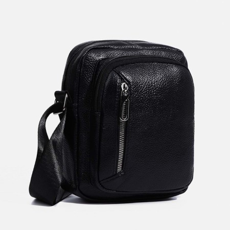 Male bag, black color