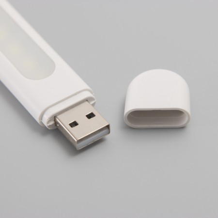 Lamp "Unicum" LED 2W USB-A+USB Type-C 6500K 14.2x1.8x0.8cm-2