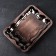 Stainless steel tray “Dark”, 37 × 26 × 4 cm, bronze color