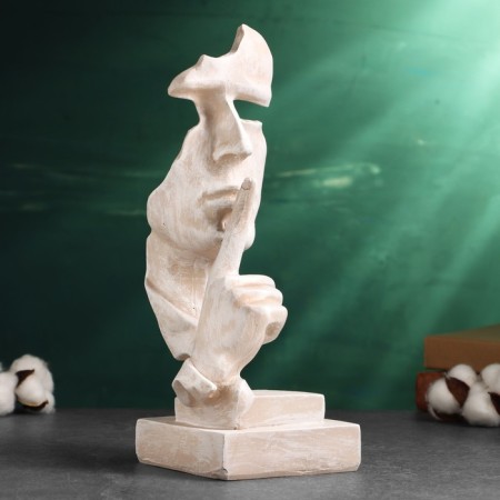 Figure "Silence" Bright Stone, 30x12x14cm