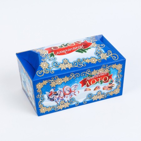 Russian lotto, table, gift game, "New Year", 24 cards, card 7.5 x 21 cm-3