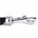 Diil roulette, 8 m, up to 50 kg, tape, rubberized pen, white with black