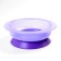 Children's bowl on the suction cup, deep, 470 ml, from 5 months., Mix color, 400 ml, 17.5x17.5x4.3