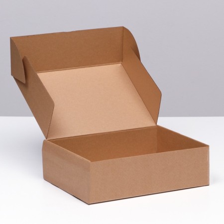 Boxing box, brown, 31 x 22 x 9.5 cm-3