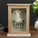 Keywood tree 5 hooks "Keys. Love" 26x19x6 cm