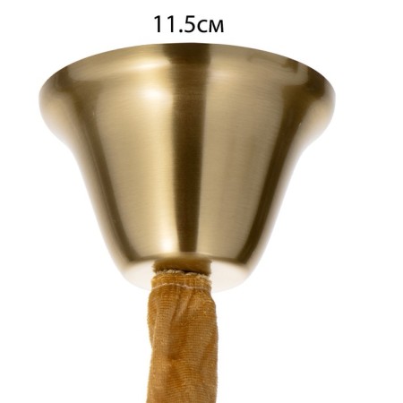 Trong chandelier 8x40W E14 brass 72x72x63 cm Bayerlux-7