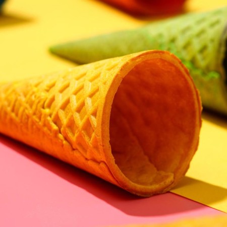 Wafer horns "Standard 110", with an even edge, assorted, 225 pcs.-2