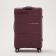 Big suitcase 28 ", lightning department, code lock, 4 wheels, purple color