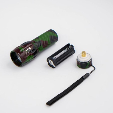 Manual lantern "camouflage", 3 aaa, 10 x 3.5 cm-1