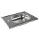 Kitchen sink "Vladix", invoice, without siphon, 50x60 cm, stainless steel 0.4 mm