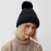 Women's hat minku, black color, rr 56-58